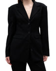 Classic Tailored Black Blazer